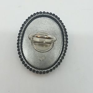 GASOLINE GLAMOUR Jewelry - Rhinestone skull bones cocktail ring sample GASOLINE GLAMOUR Jewelry - Rhinestone skull bones cocktail ring sample